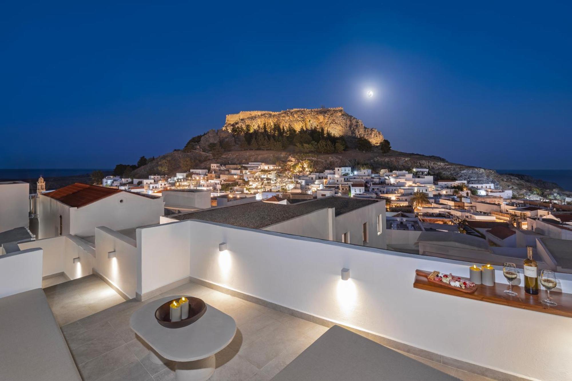 Noema Lindos - Athena Apartment المظهر الخارجي الصورة